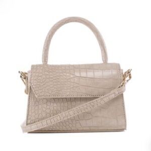 NWOT Kaari Blue Mini Crossbody Purse in Tan OS